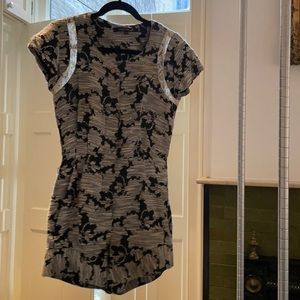 Black and white embroidered romper size 6, brand Timo.Weiland.